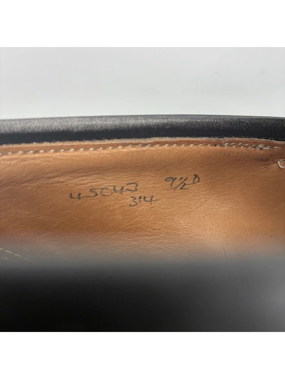 Brooks Brothers Peal & Co Black Penny Loafers US 9.5D EU 43 Made in England Men